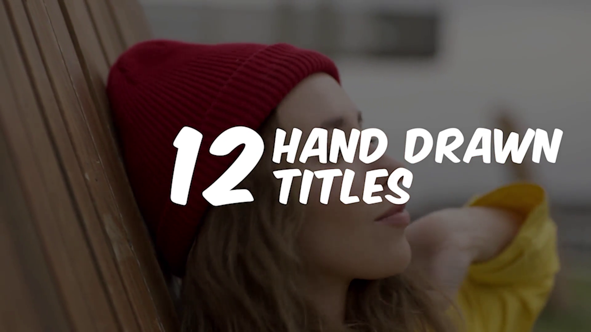 Videohive 12 Hand Drawn Titles – Free After Effects Template Downloads