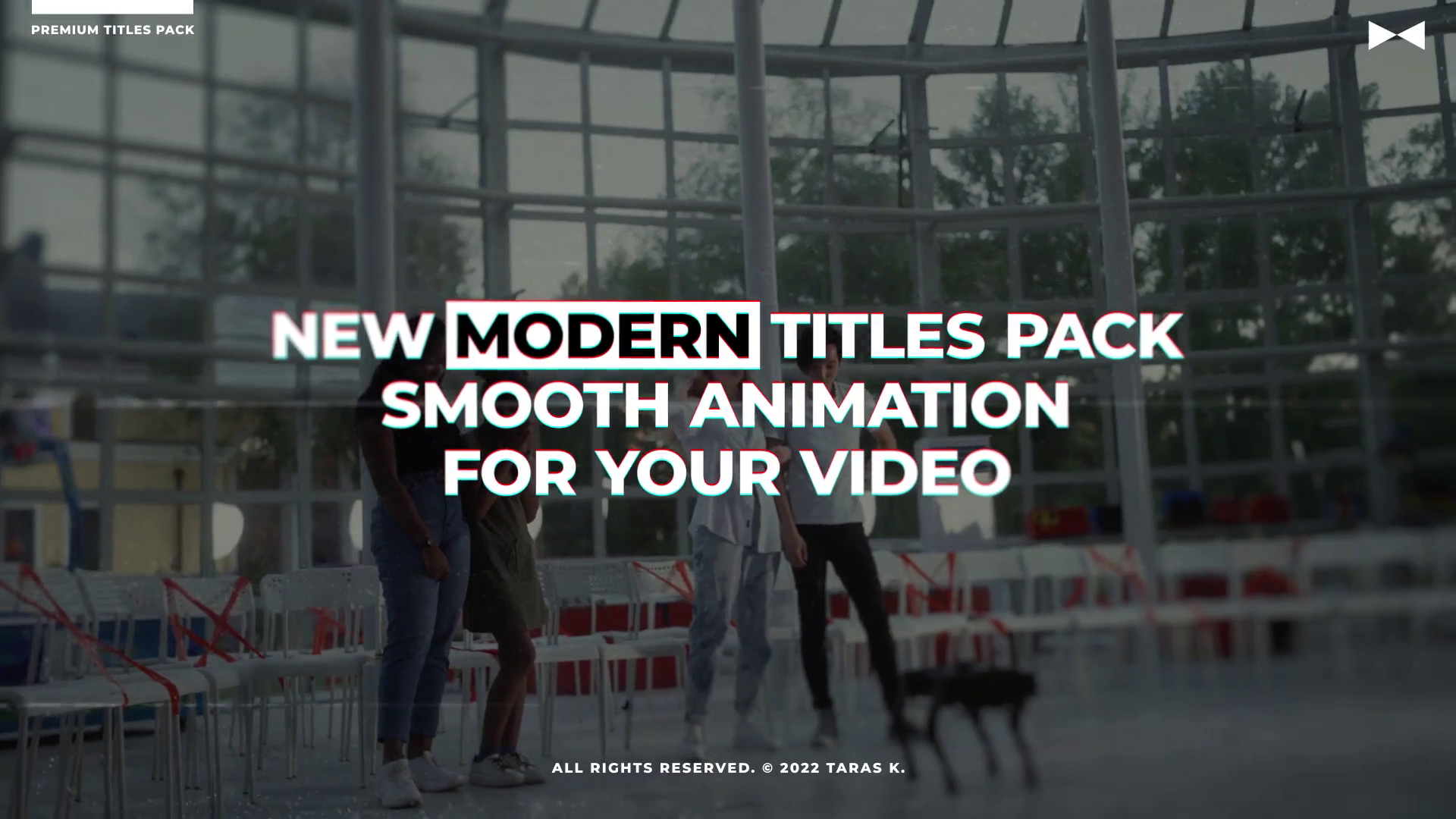Videohive Kinetic Modern Titles – Free After Effects Templates