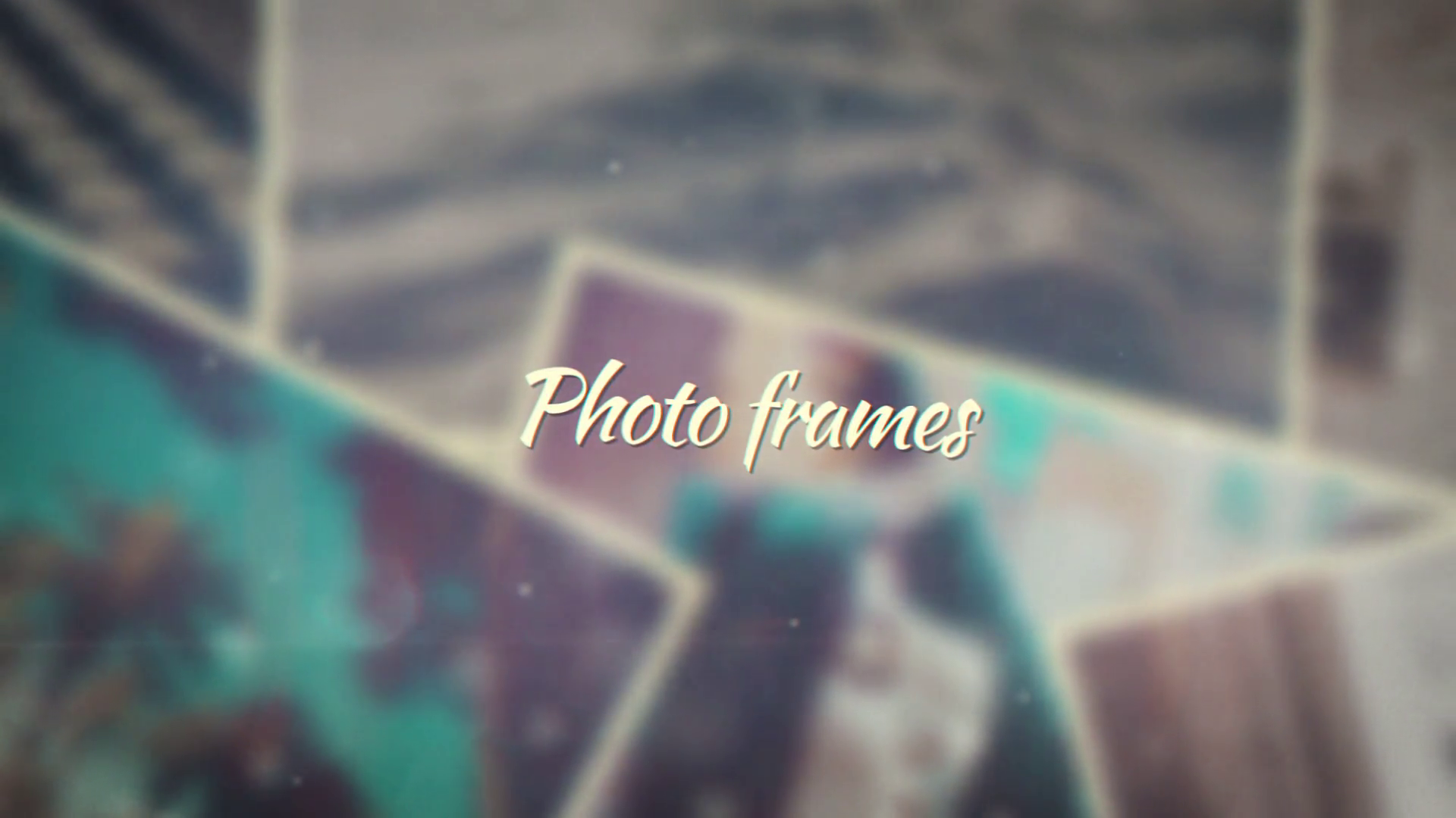 Videohive Photo Frames Slideshow – Free AfterEffects Templates